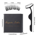 False Eyelashes Fourfold Ultra Thin Magnets No Glue No Liquid Eyeliner Needd