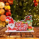 Handmade 5D DIY Diamond Painting Crystal Christmas Desktop Rhinestone Ornamen