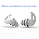 Silicone Ear Plugs Sound Insulation Anti Noise Sleeping Earplugs (White) Newly