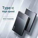 ORICO 2526C3 Type-C Hard Disk Case 2.5 inch SATA HDD SSD Mobile Enclosure