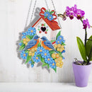 DIY Diamond Painting Wreath Handmade 5D Rhinestone Drawing Door Flower Garland