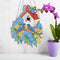 DIY Diamond Painting Wreath Handmade 5D Rhinestone Drawing Door Flower Garland