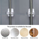 Reusable Self Adhesive Storage Rack Mop Gripper Dustpan Hanger Broom Holder