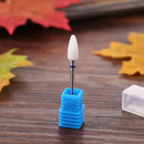 Nail Cone Tip Ceramic Drill Bits Electric Cuticle Clean for Manicure (01) Newly