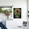 Flower Pattern Picture Acrylic Drawing Kit DIY Oil Paint by Numbers Room Deco