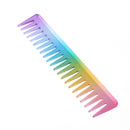 Anti-Static Rainbow Hair Comb Double Head Entangled Hair Styling Tool (6) Newly