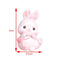 Desktop Rabbit Decoration Adorable Tabletop Cake Topper Easter Bunny Ornament