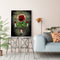 Flower Pattern Picture Acrylic Drawing Kit DIY Oil Paint by Numbers Room Deco
