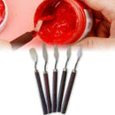 5pcs Steel Artist Oil Painting Palette Tool Art Kit L6C0 Paint F2U0 D1X0