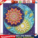 5D DIY Diamond Painting Moon Mandala Partial Special Shape Drill Picture Newly