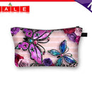 SoeHong cosmetic bag / culture bag, butterfly motif