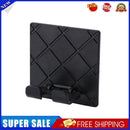 Self-adhesive Wall Hanging Storage Rack Plug Hanger Hook Rack (Black)