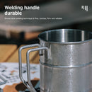 Outdoor Stainless Steel Cup Industrial Style Portable Camping Retro Mug