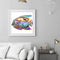 5D DIY Full Round Diamond Painting Color Fish Handmade Embroidery Kits for Gifts
