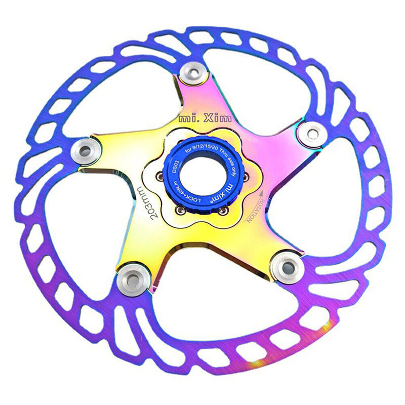 Bicycle Center Lock Conversion Hub Adapter Disc Brake Rotor Cycling Accessori