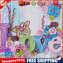 5D DIY Special Shaped Diamond Painting Love Cross Stitch Mosaic Kits Decor