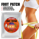 Anti-Cellulite Heating Ginger Foot Patch Herbal Adhesive Pads Health Care Newly