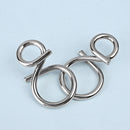 8pcs/Set Metal Puzzle Wire IQ Mind Brain Kids Adults Stress Reliever Toys Newly