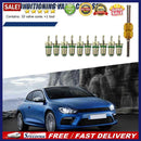 10pcs R134a Car A/C Air Conditioning Valve Cores Green + Valve Core Remover Tool