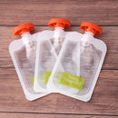 Reusable Cover Lock Storage Pouch PC Plastic Fresh Bag Food Supplement Package