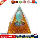 5cm Orgonite Pyramid Heal Chakra Crystal Stone Energy Orgone Generator (C) Newly