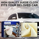 Jaysuing 2pcs Car Cleaning Suede Cloth Quick Dry Soft Glasses Windows Wash Towel