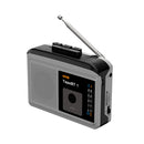 Portable Cassette Player AM FM Radio Audio Music Player Tape Recorder w/ Speaker