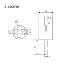 Acoustic Guitar String Winder Head Hexagonal Drill Tools Electric Drill Adapter