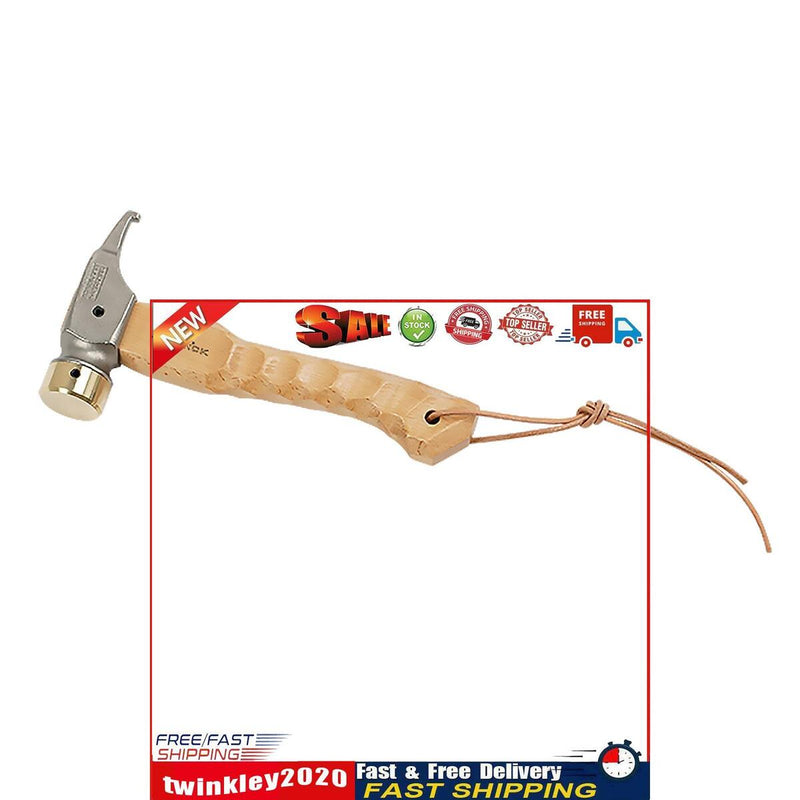 Camping Hammer Tent Mallet Stake Puller Hammer with Strap (Steel + Copper) Newly