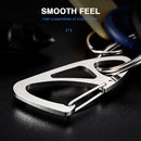 Keychain Carabiner Stainless Steel Climbing Hook Key Ring Key Holder Men Gift