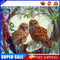 Two Owls Oil Painting By Numbers Kit DIY Frameless Picture Acrylic Craft