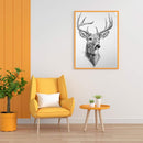 Deer Oil Paint By Numbers Kit DIY Acrylic Painting on Canvas Frameless Drawing