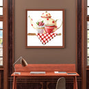 5D Rhinestone Pictures DIY Tea Time Full Round Drill Diamond Painting Craft Kit