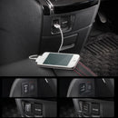 Car Car Dual USB 5V 2.1A 1A Recessed Outlet Female Cable 12V Charger