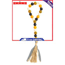 Halloween Wood Bead-Farmhouse Wall Hanging Prayer Beads for Nursery Room Decor