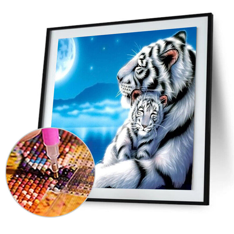 5D Rhinestone Diamond Painting Cross Stitch DIY Embroidery Mosaic Decor Newly