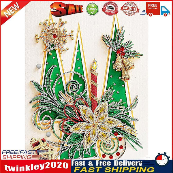 5D DIY Part Special Drill Diamond Painting Christmas Drawing Kit (HB157) Newly