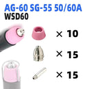 Welding Torch Assembly Kit Nozzle AG-60/SG55 CUT60 LGK60 Extended Electrode