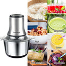 Electric Stainless Steel Meat Grinder Chopper Mincer Food Cutter Sausage Maker