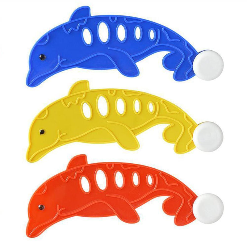 3pcs Underwater Training Children Pool Throwing Diving Game Toys (Fishbone)