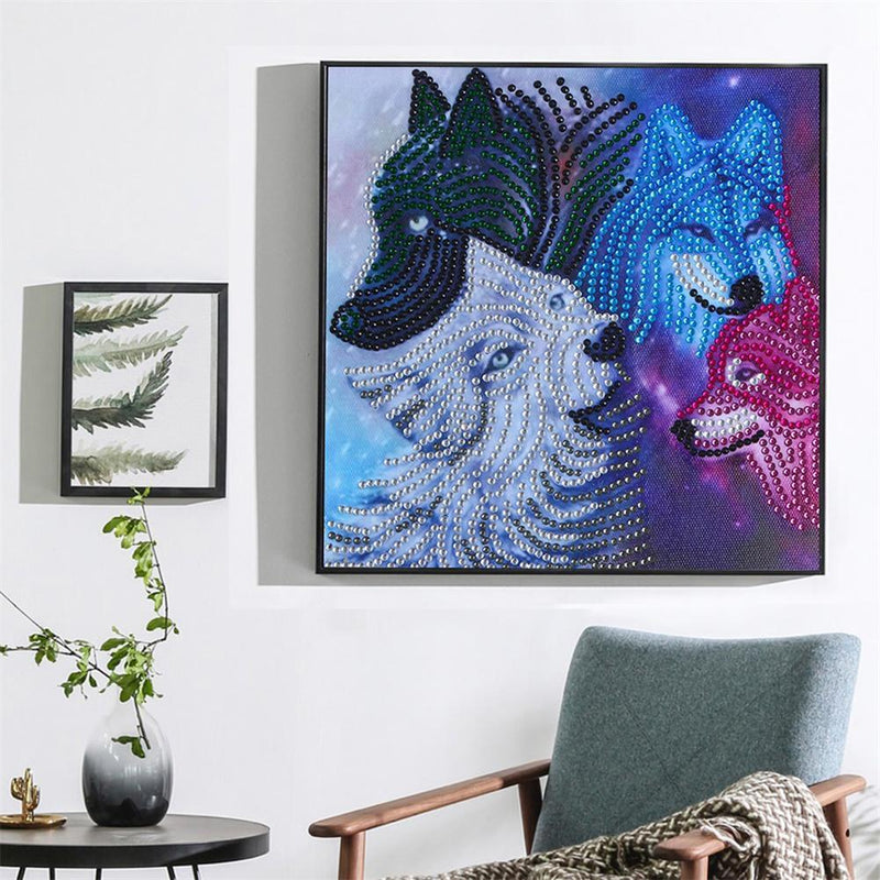 5D DIY Special Shaped Diamond Painting Horse Cross Stitch Embroidery Mosaic