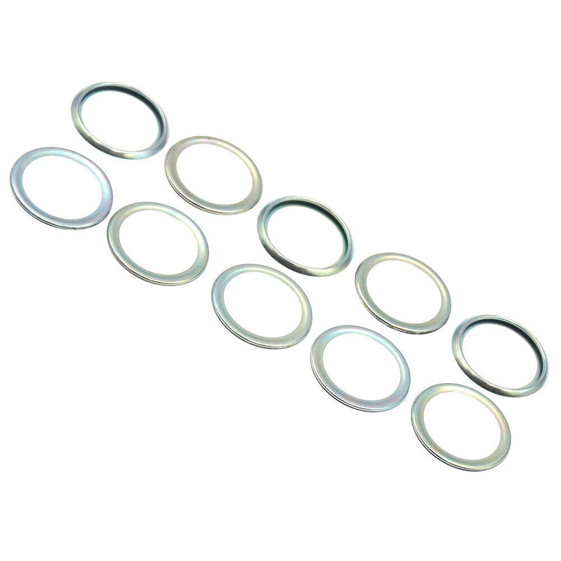 Oil Drain Plug Crush Washer Gaskets for Subaru 1985-2018 11126AA000 Set of 10