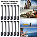 25x Carp Fishing Accessories D Rig Kickers Hooks Line Aligners Sleeve End Tackle