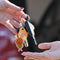 Christmas 5D Diamond Painting Special Shape Drilling Keychain Kits (T-10) Newly