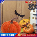#A Vivid Artificial Pumpkin Artworks Cute DIY Knitted Pumpkin Festive Atmosphe