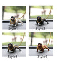 Decoration Auto Accessories Abstract Art Dog Car Interior Decoration Ornaments