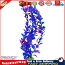 25cm Fish Tank Simulation Water Plants Aquarium Grass Weed Plants (Purple) Newly