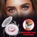 Portable No Magnet Self-adhesive False Eyelashes Set Women Beauty Accessories