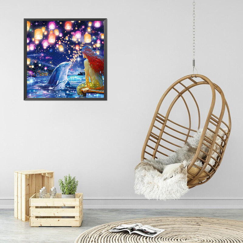 5D DIY Diamond Painting Kit Underwater Animal Full Round Drill Decor (X416)