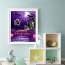 Halloween House Ghost Oil Paint By Numbers Kit Wall Decor 40x50cm (B1596 )